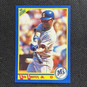 1990 Score #560 Ken Griffey Jr. Seattle Mariners MLB Card HOF